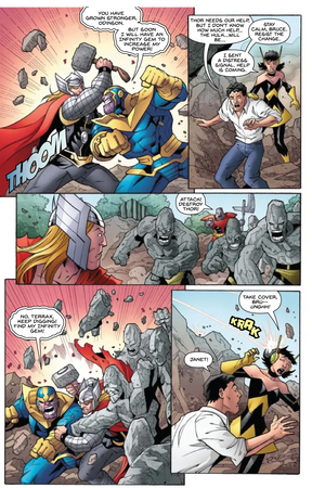 Re-lettered for practice Avengers Assemble: Time Will Tell Page 4