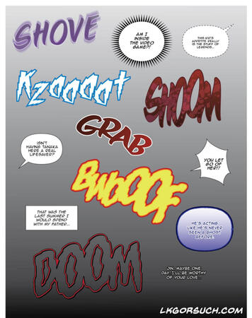 Webtoon-style tear sheet